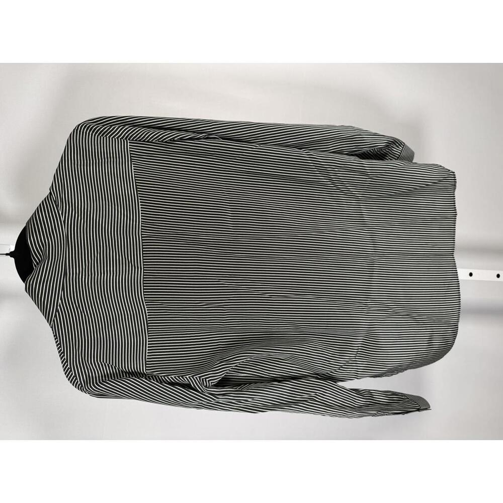 The Kooples Micro Striped 100% Silk Tie-Neck Blouse Size US S / FR 1 $415 NWT - Picture 6 of 11